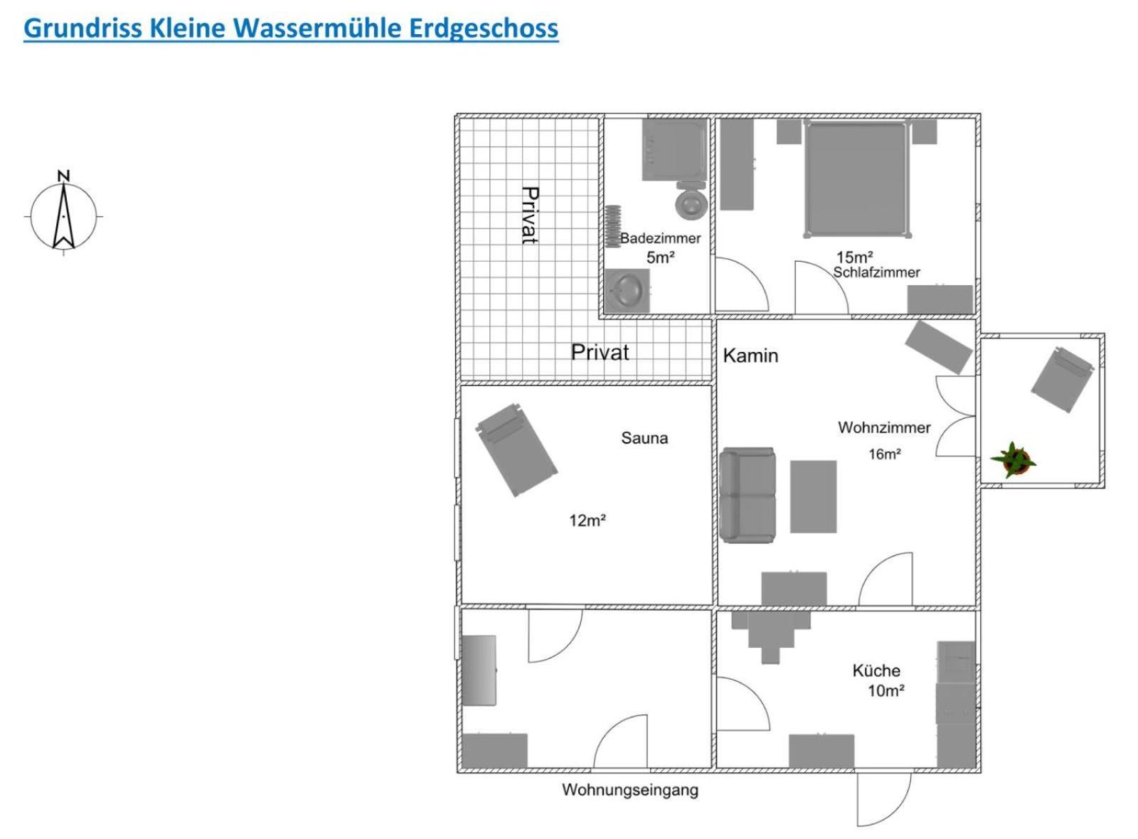 Ferienhaus Naturlich Wassermuhle Kappeln Extérieur photo